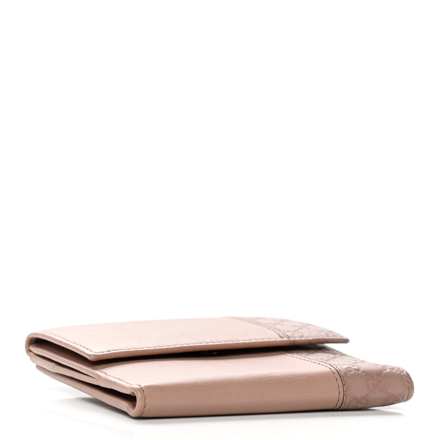Microguccissima Flap Wallet Light Pink