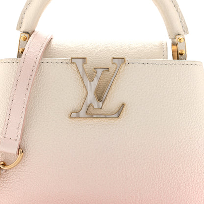 Louis Vuitton Taurillon Ombre Capucines Capushell Mini Shaded Pink 7 of 11
