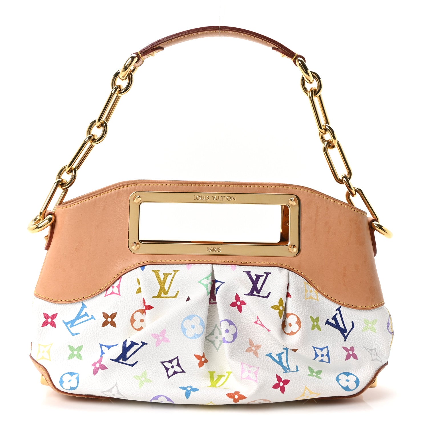 Louis Vuitton Monogram Multicolor Judy PM White 1 of 9