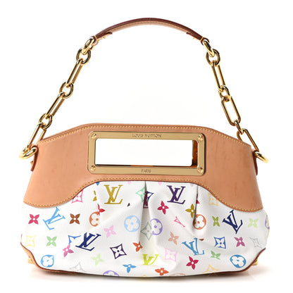 Louis Vuitton Monogram Multicolor Judy PM White 1 of 9