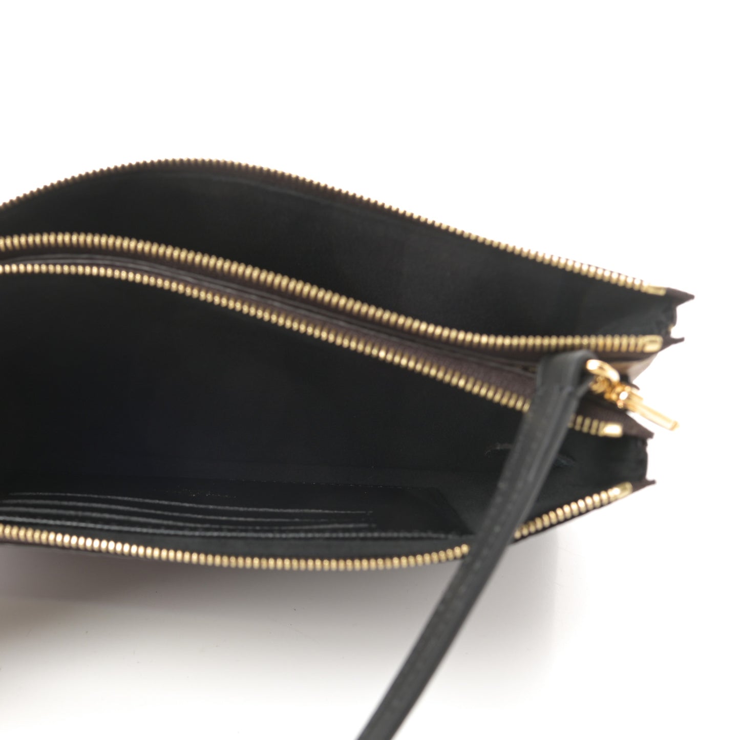 Reverse Monogram Giant Double Zip Pochette