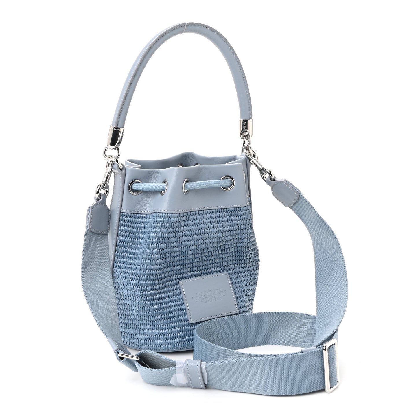 Woven The Bucket Bag Pale Blue