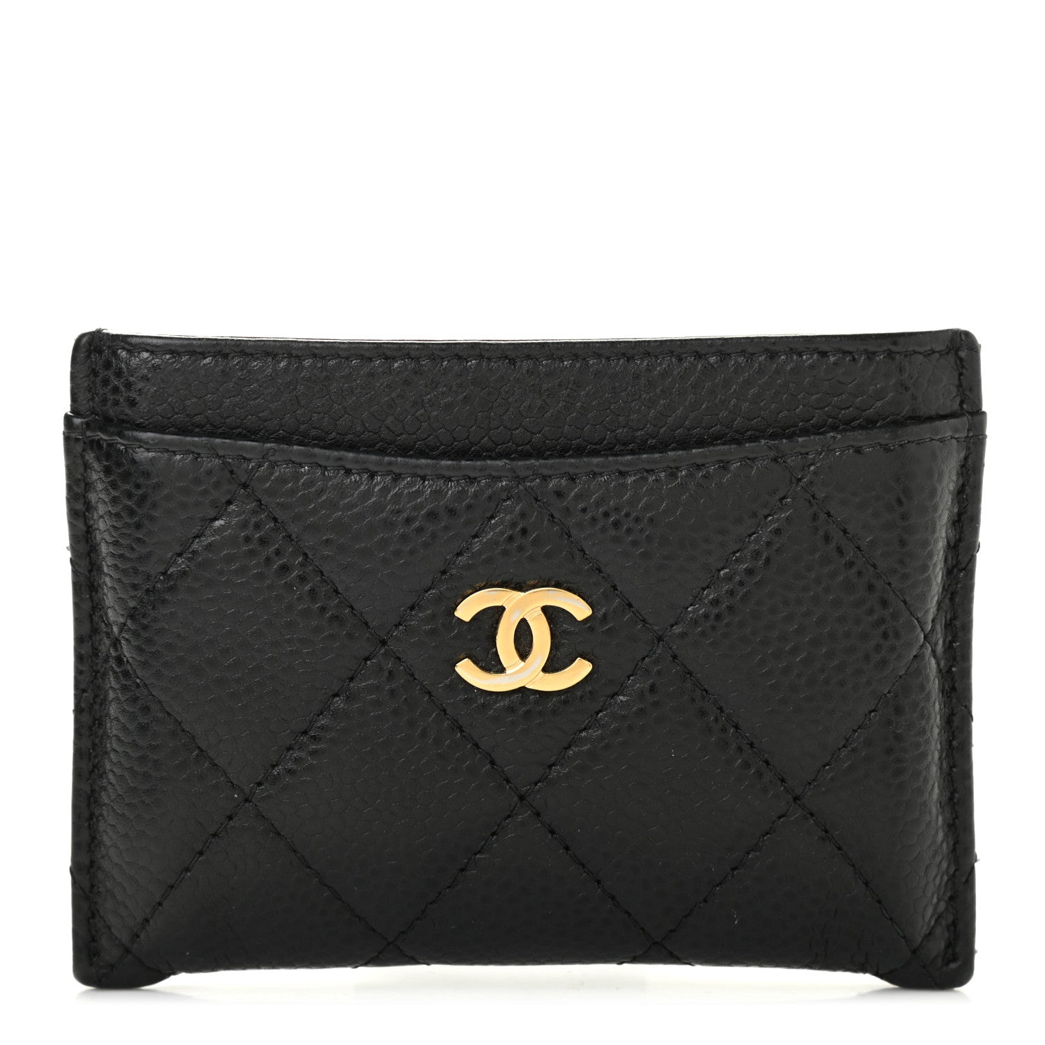 Chanel Caviar Quilted Card Holder Black 1 of 8