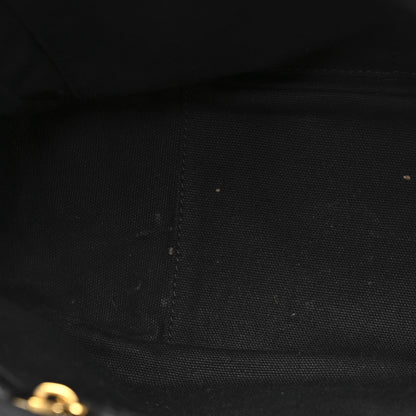 Burberry Canvas Mega Check Small Baildon Messenger Bag Black 11 of 12