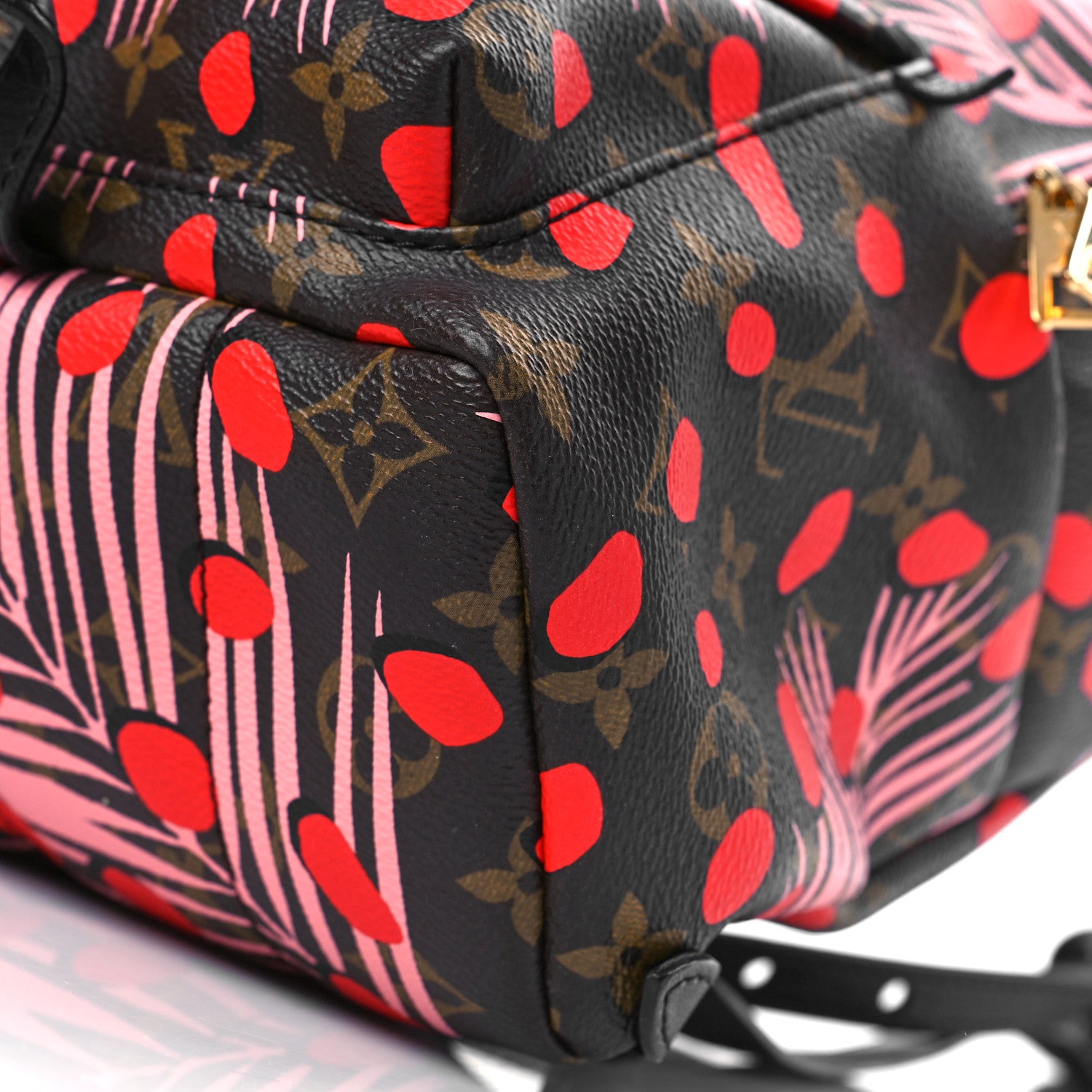 Louis Vuitton Monogram Jungle Dots Palm Springs Backpack PM Sugar Pink Poppy 8 of 8