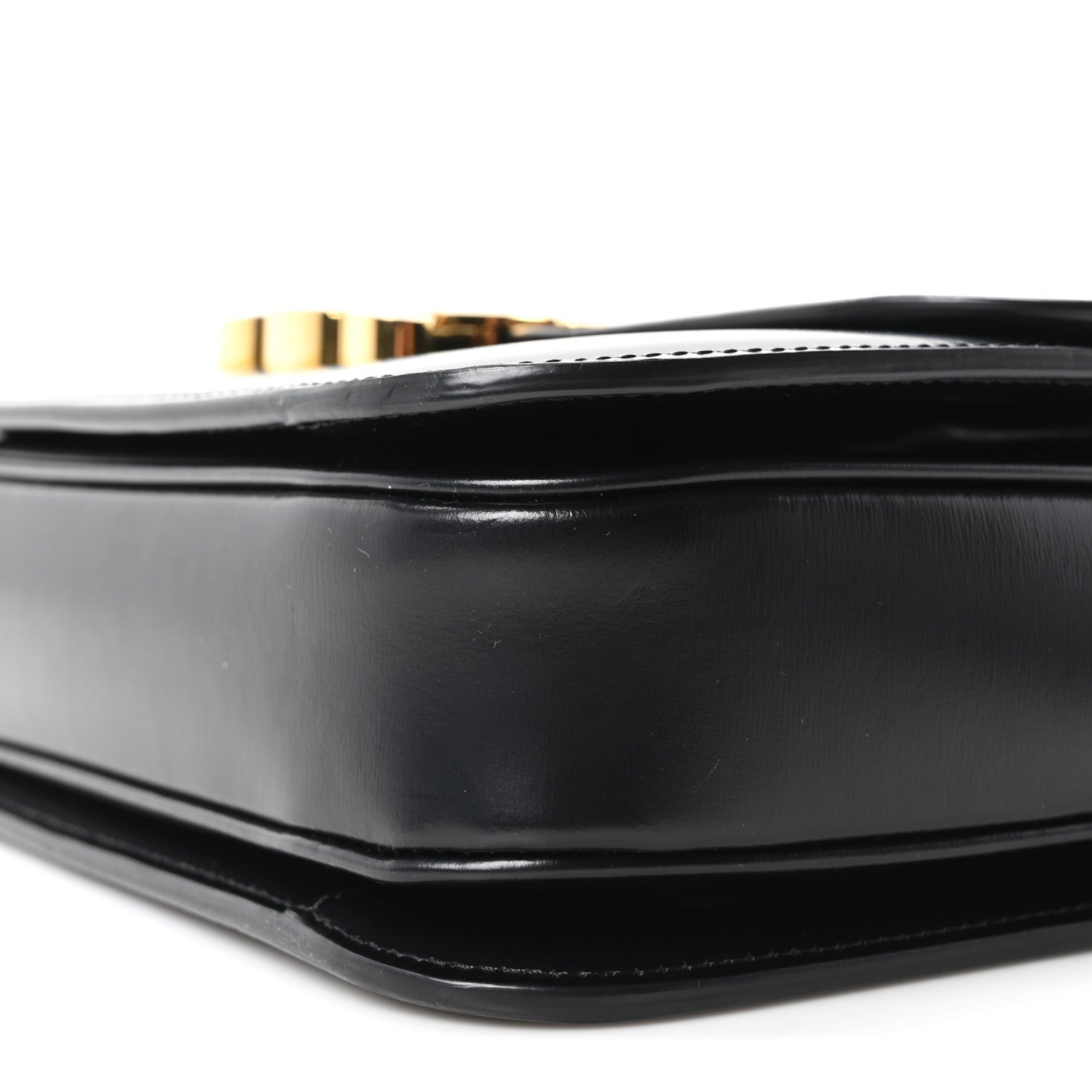 Celine Shiny Calfskin Medium Triomphe Black 11 of 11