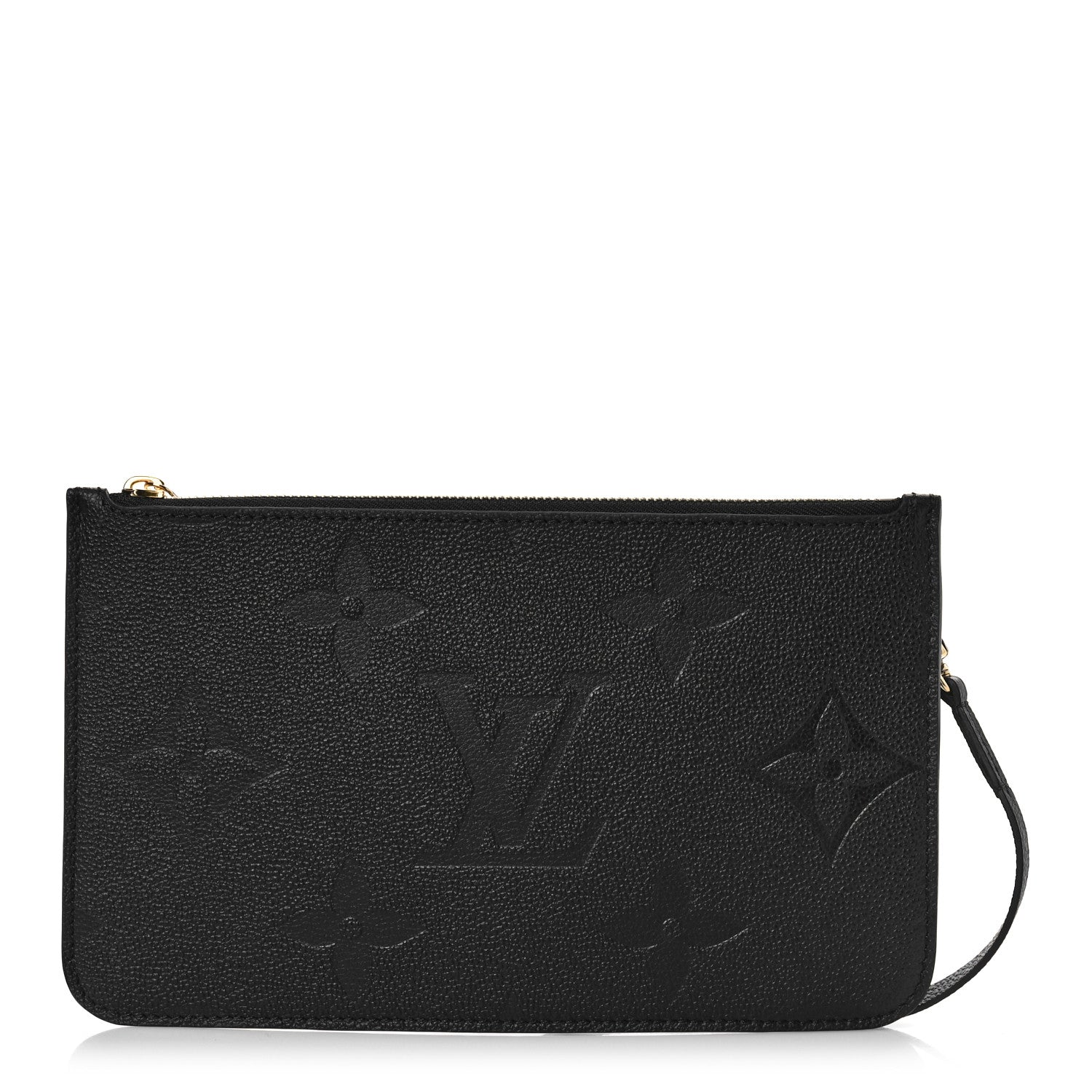 Louis Vuitton Empreinte Monogram Giant Neverfull MM Pochette Black 1 of 7