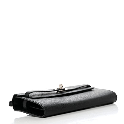 Hermes Epsom Kelly Wallet To Go Black 4 of 9