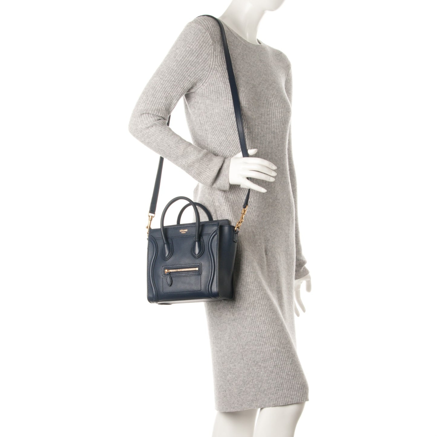 Smooth Calfskin Nano Luggage Ink
