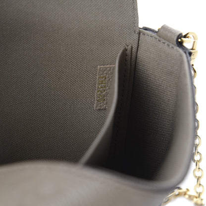 Louis Vuitton Empreinte Pochette Felicie Chain Wallet Tourterelle 8 of 10