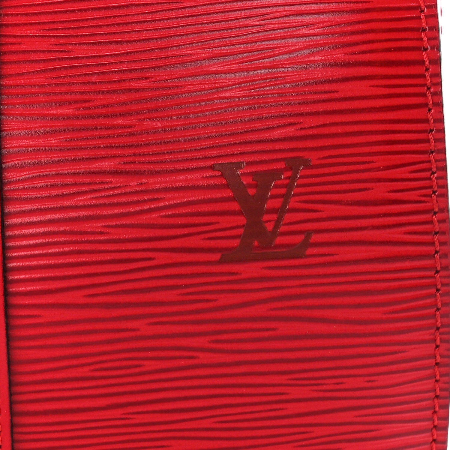 Louis Vuitton Epi Soufflot Castillan Red 8 of 12