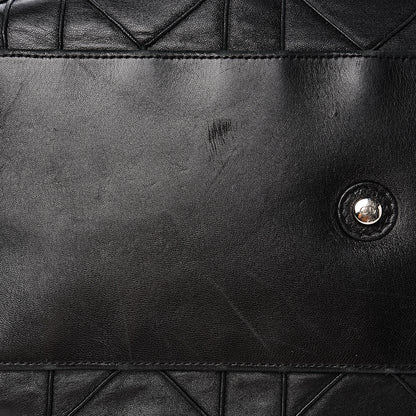 Christian Dior Lambskin Cannage Drawstring Bag Black 10 of 11