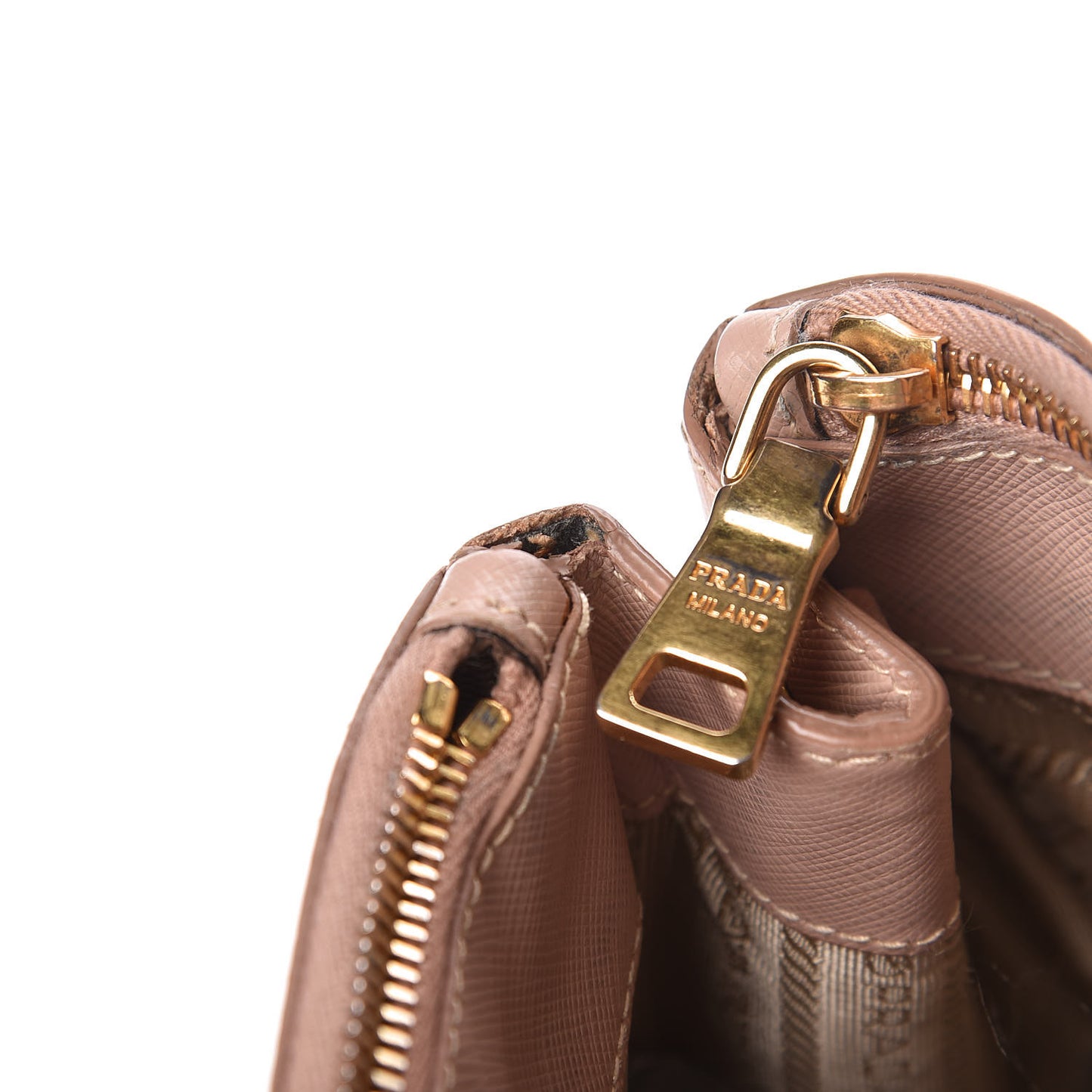 Saffiano Small Galleria Double Zip Tote Cammeo