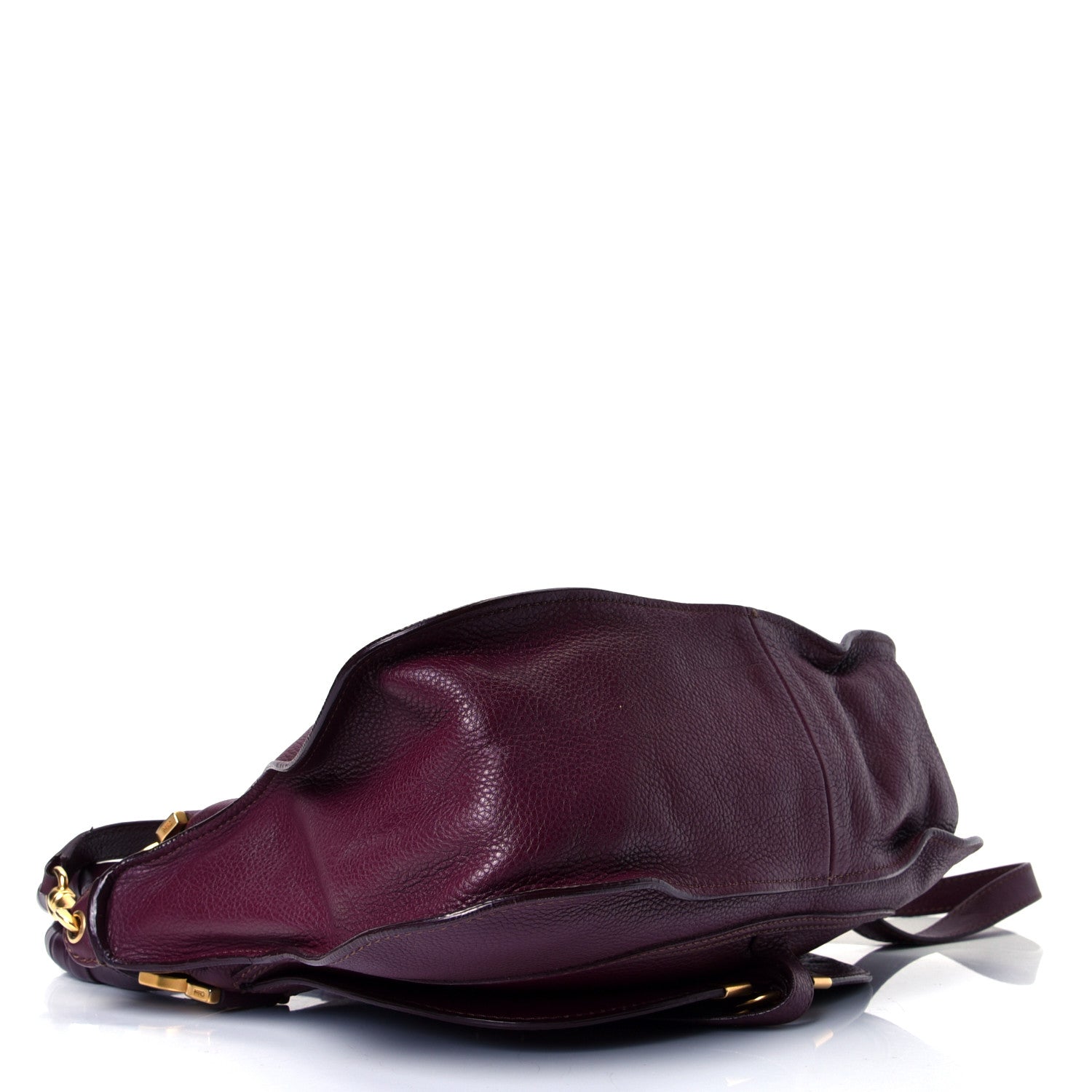 Chloe Calfskin Medium Marcie Satchel Wild Purple 3 of 4