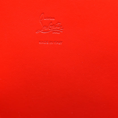 Christian Louboutin Calfskin Large Cabarock Spikes Tote Nude 6 of 10