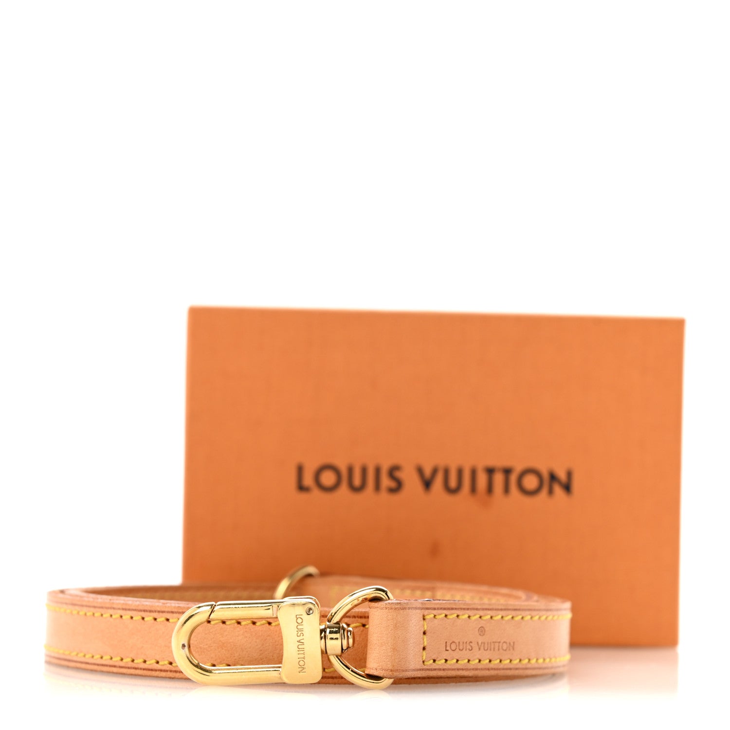 Louis Vuitton Vachetta 12mm Long Shoulder Strap VVN 8 of 8