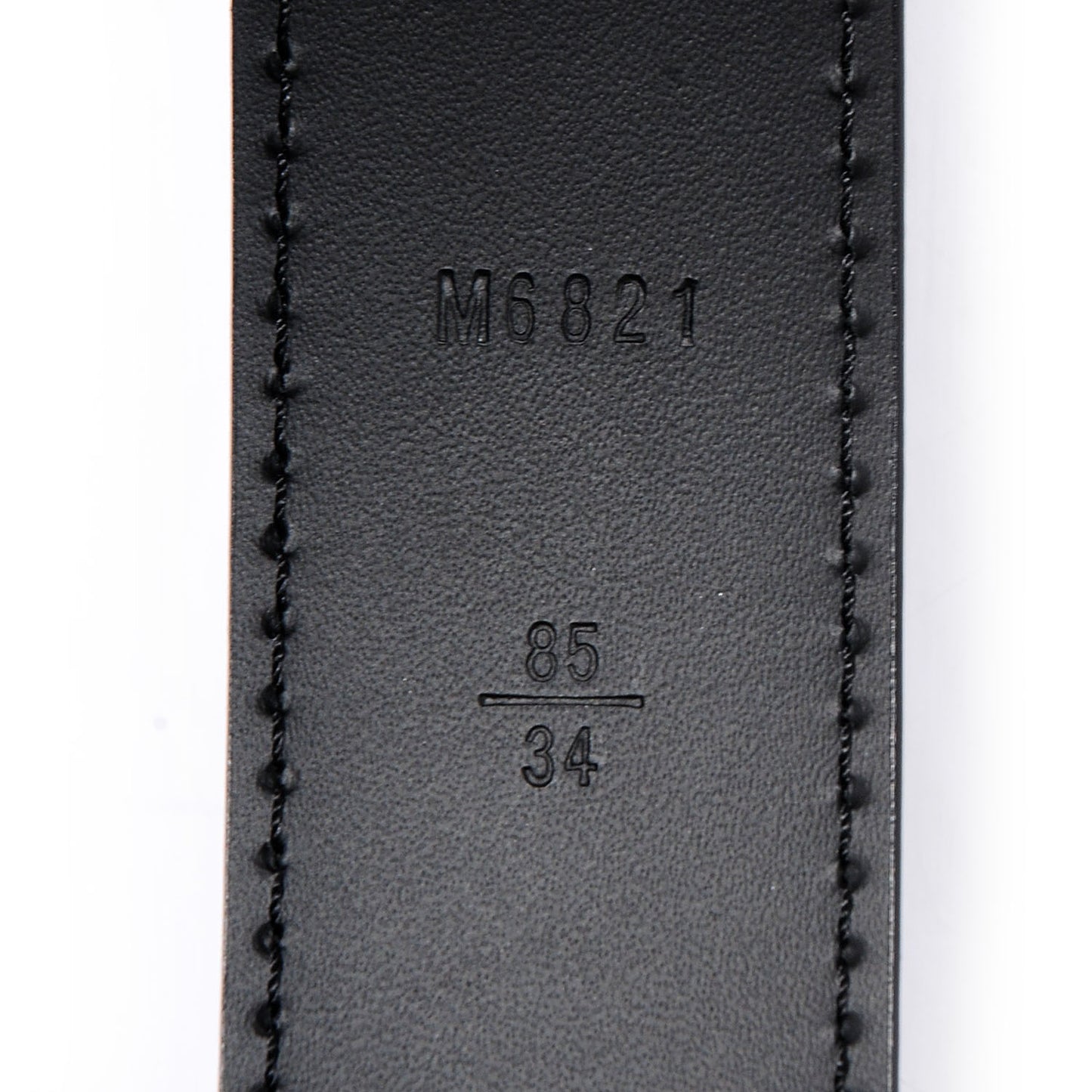 Damier Graphite Ellipse Belt 85 34