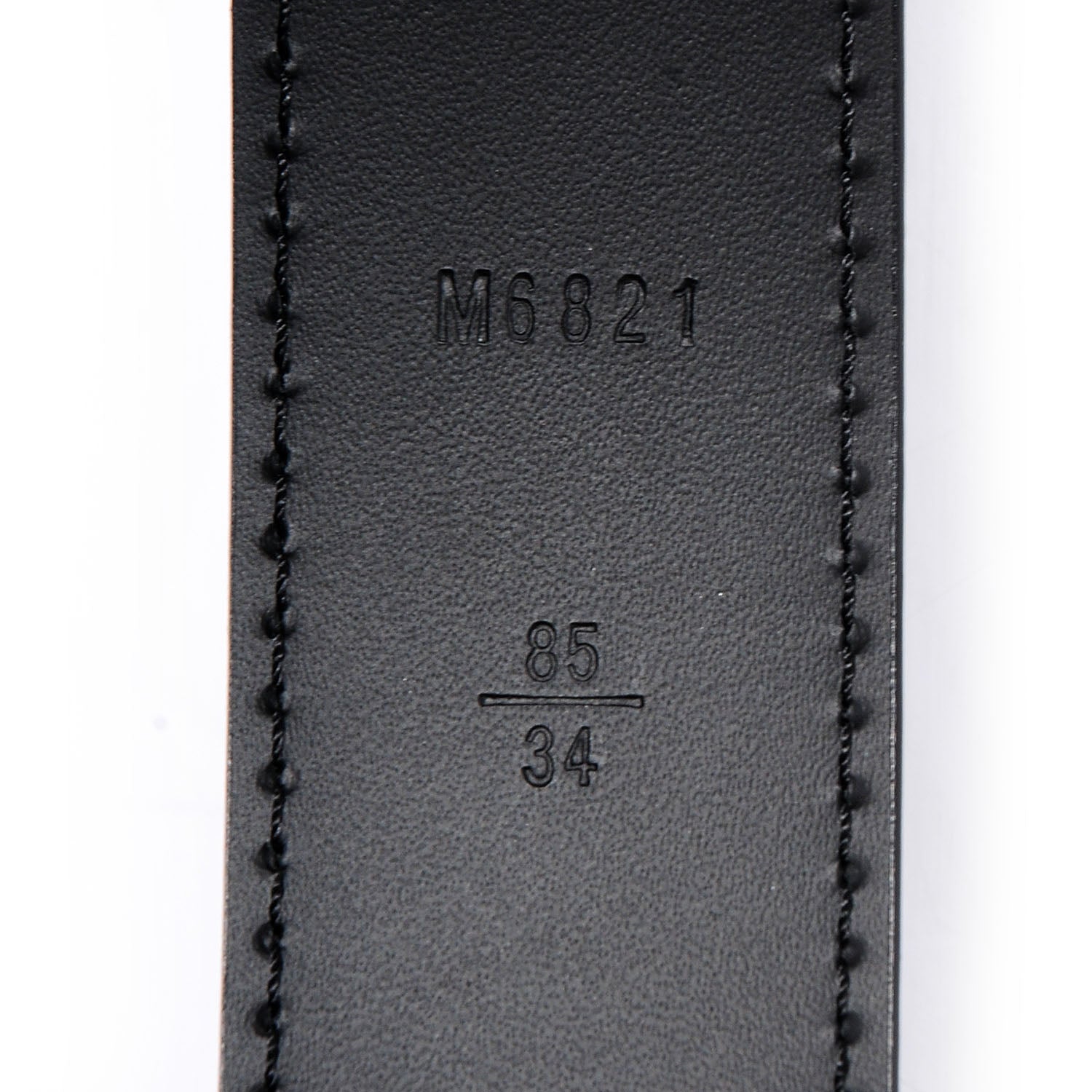 Louis Vuitton Damier Graphite Ellipse Belt 85 34 4 of 7