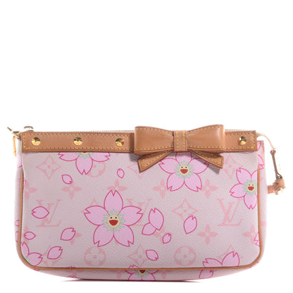 Louis Vuitton Monogram Cherry Blossom Pochette Accessories Pink 1 of 7