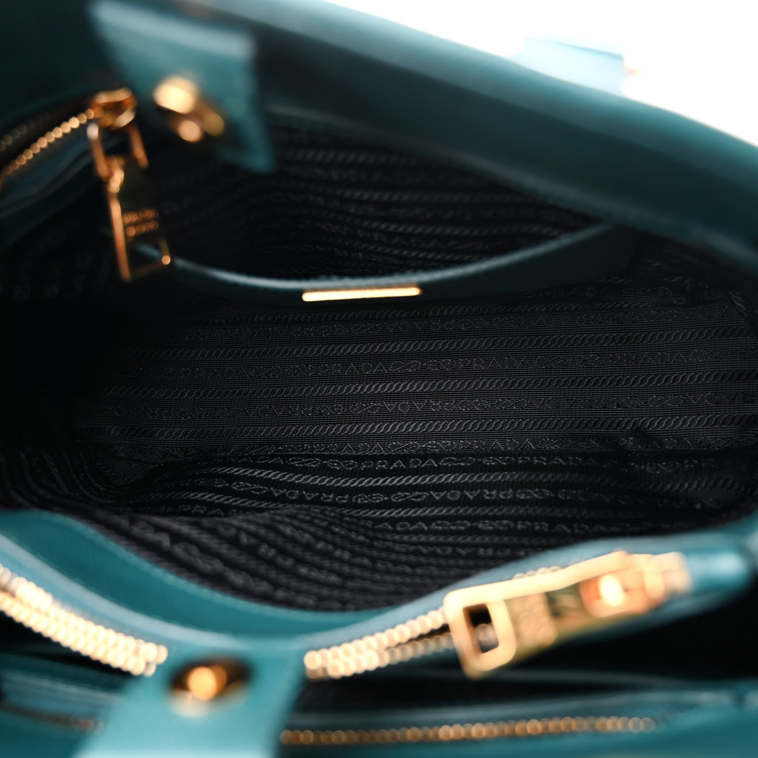 Prada Saffiano Lux Medium Promenade Tote Ottanio 5 of 15