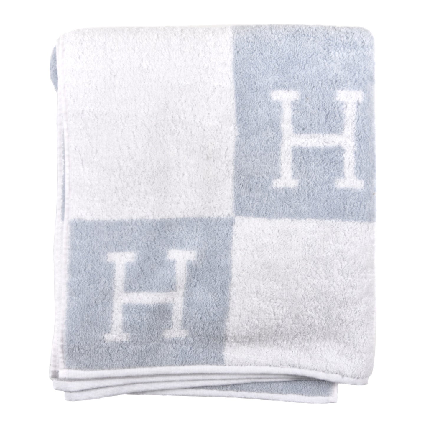Cotton Avalon Bath Towel Bleu Glacier
