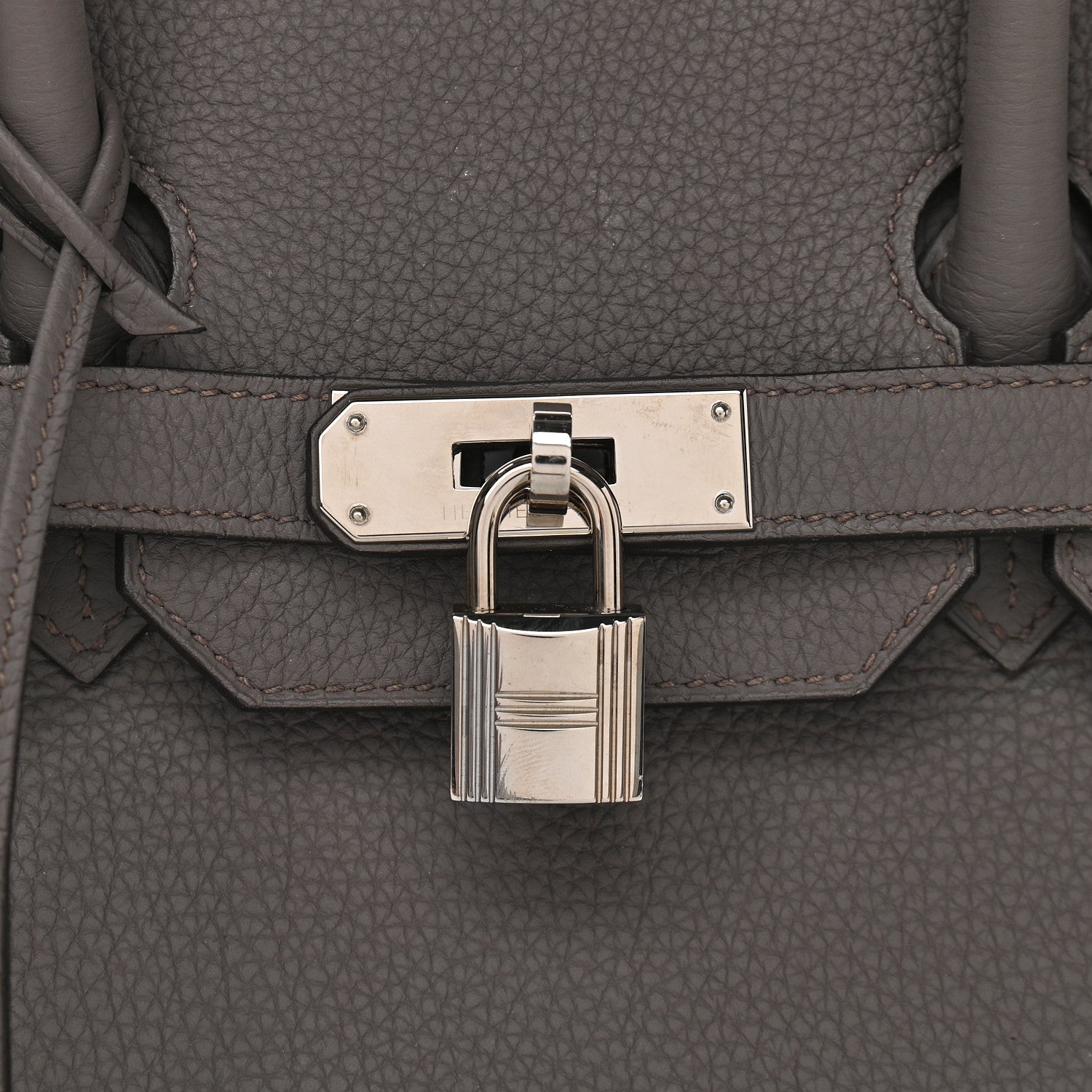 Hermes Togo Birkin 35 Etain 10 of 10