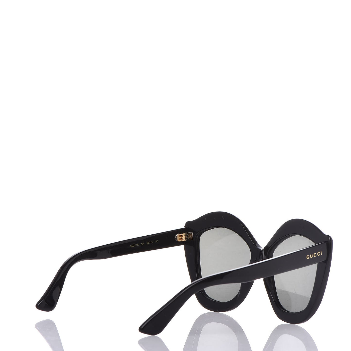 Cat Eye Sunglasses GG0117S Sunglasses Black