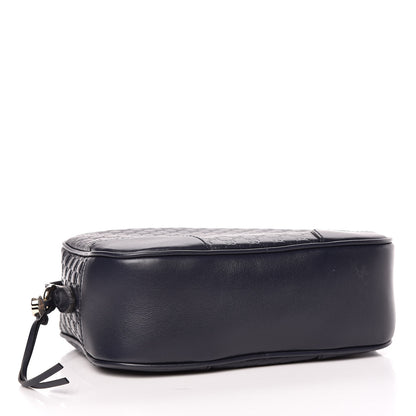 Gucci Soft Microguccissima Mini Bree Messenger Bag Blue 4 of 11