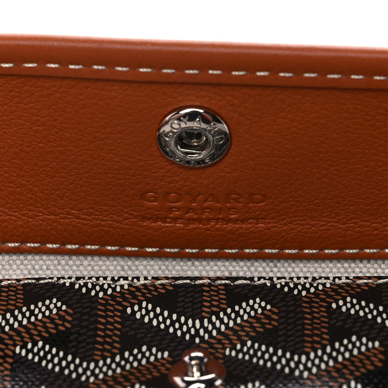 Goyard Goyardine Reversible Mini Anjou Black Gold 16 of 22