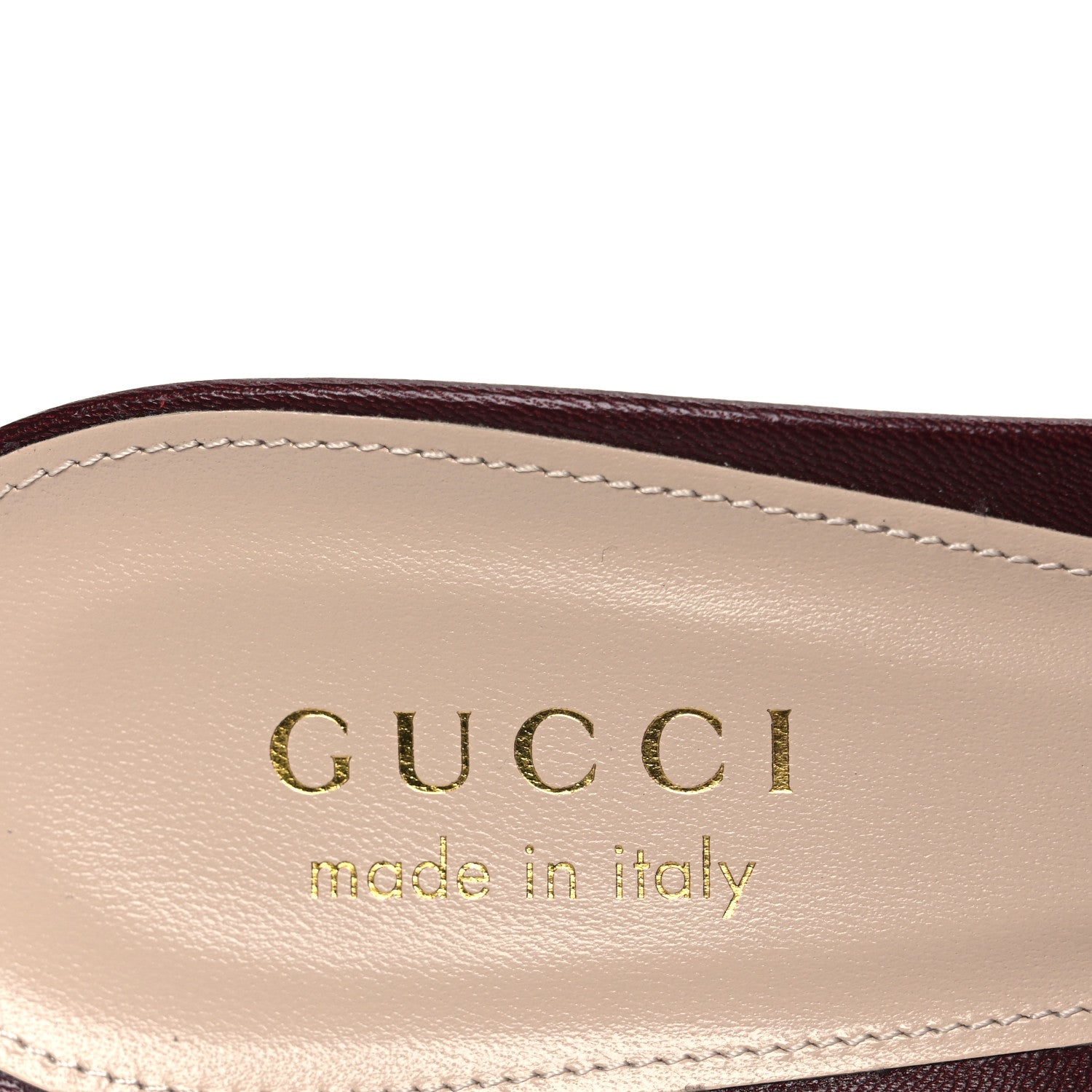 Gucci Malaga Kid Nappa Signoria Slingback Pumps 38 Rosso Ancora 9 of 12