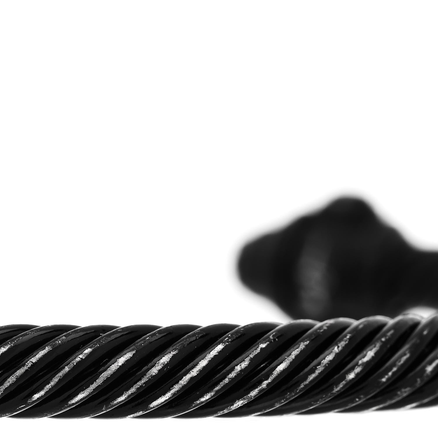 David Yurman Aluminum 5mm Renaissance Bracelet Black 4 of 5