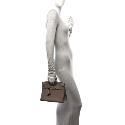 Hermes Togo Birkin 25 Etoupe 2 of 12