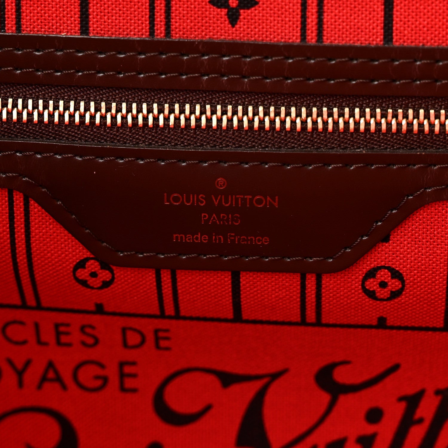 Louis Vuitton Damier Ebene Neverfull MM 6 of 10