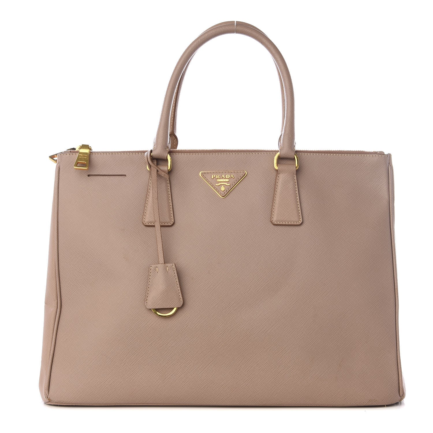 Prada Saffiano Large Galleria Double Zip Tote Cammeo 1 of 8