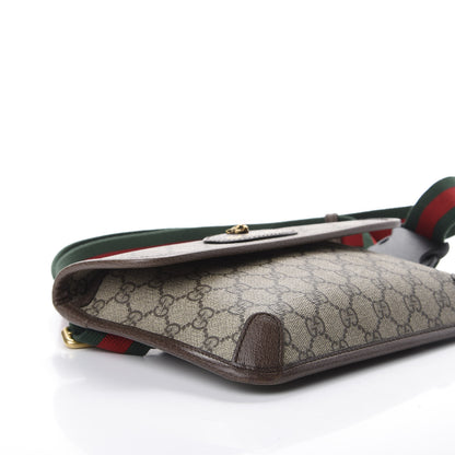 Gucci GG Supreme Monogram Neo Vintage Web Belt Bag Brown 5 of 10