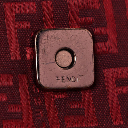 Fendi Zucchino Mama Baguette Red 13 of 14