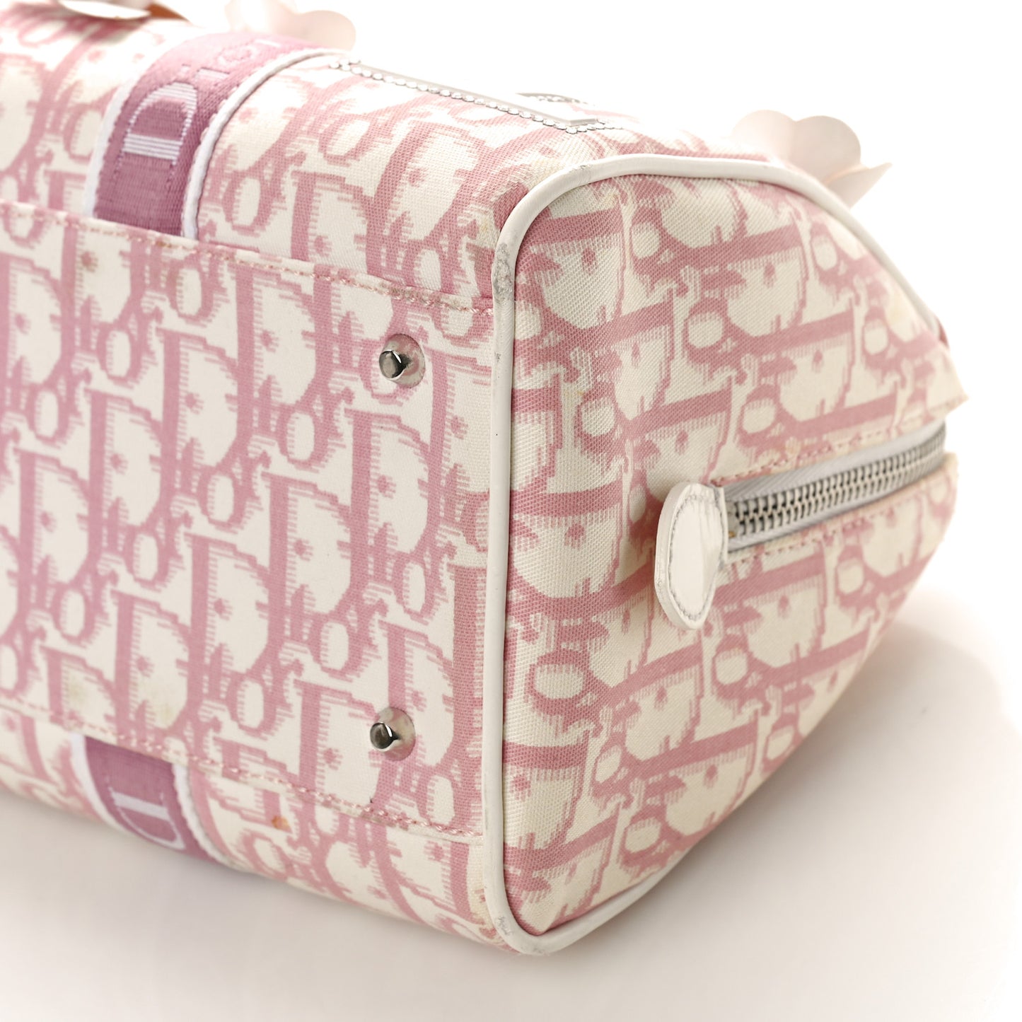 Monogram Girly Boston Pink