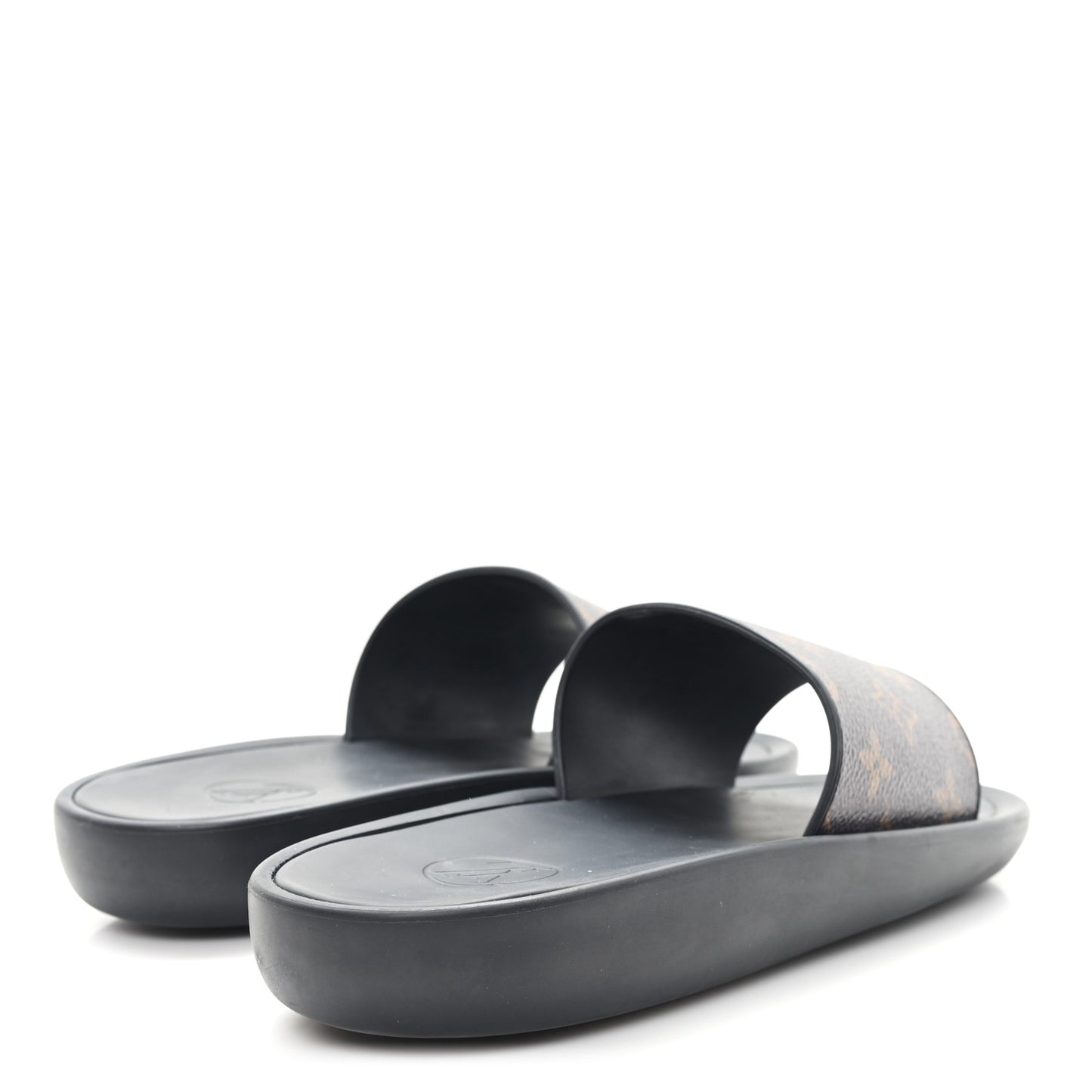 Monogram Sunbath Slide Sandals 38