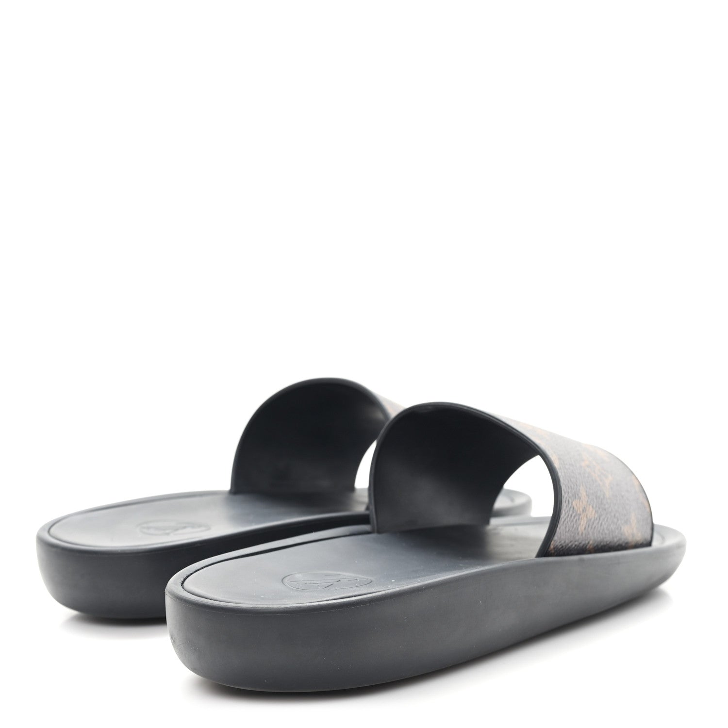 Louis Vuitton Monogram Sunbath Slide Sandals 38 5 of 9