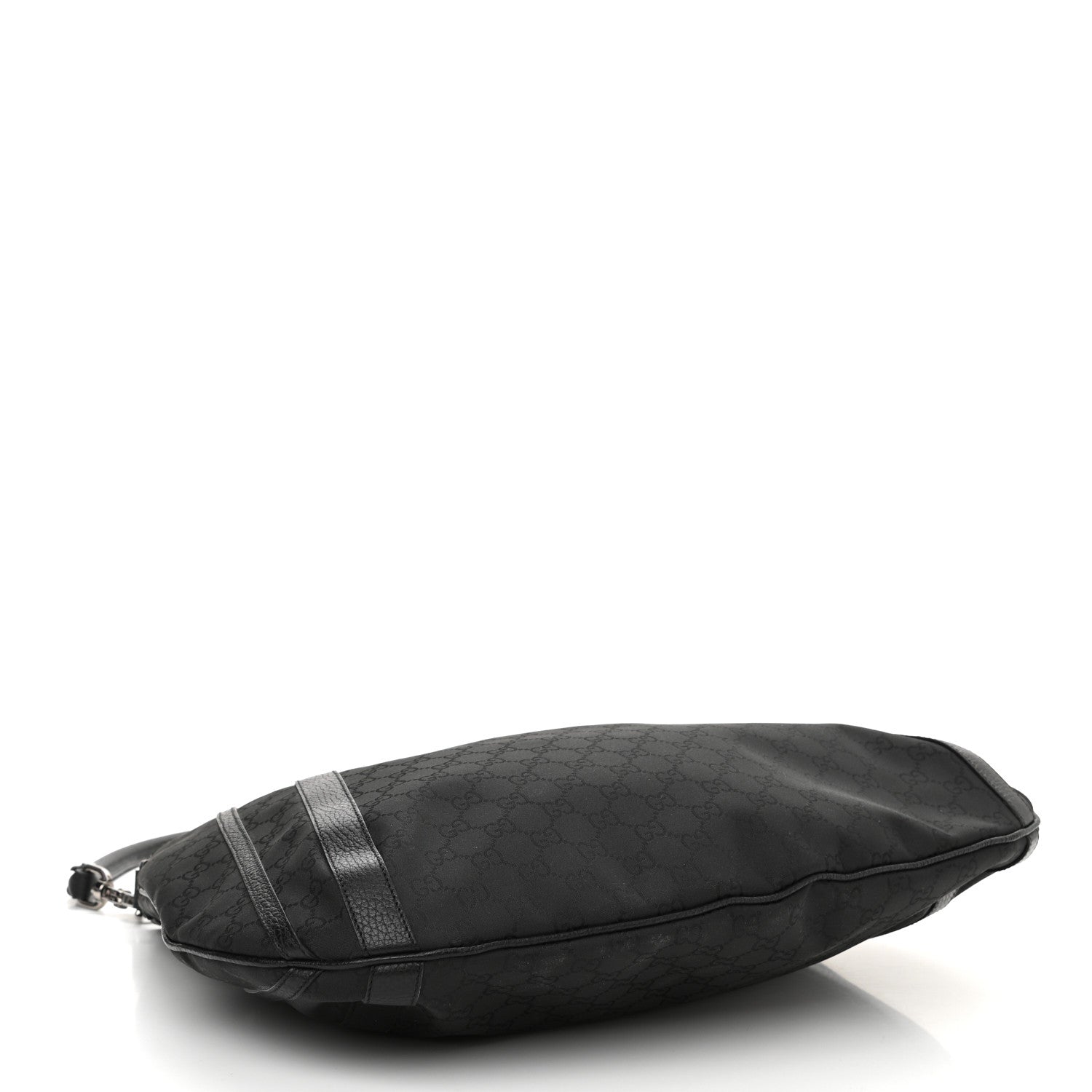 Gucci Monogram Medium Abbey Convertible Tote Black 4 of 10