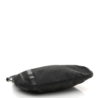 Gucci Monogram Medium Abbey Convertible Tote Black 4 of 10