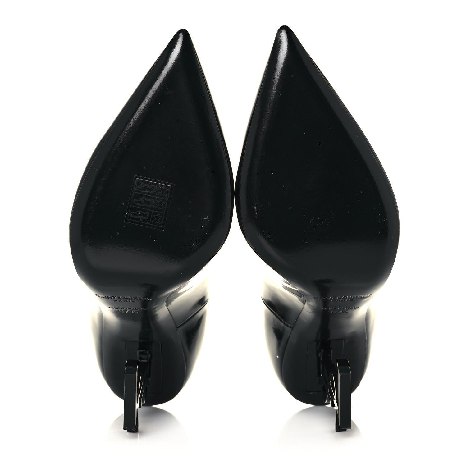 Saint Laurent Patent Opyum 110 Pumps 37.5 Black 5 of 8