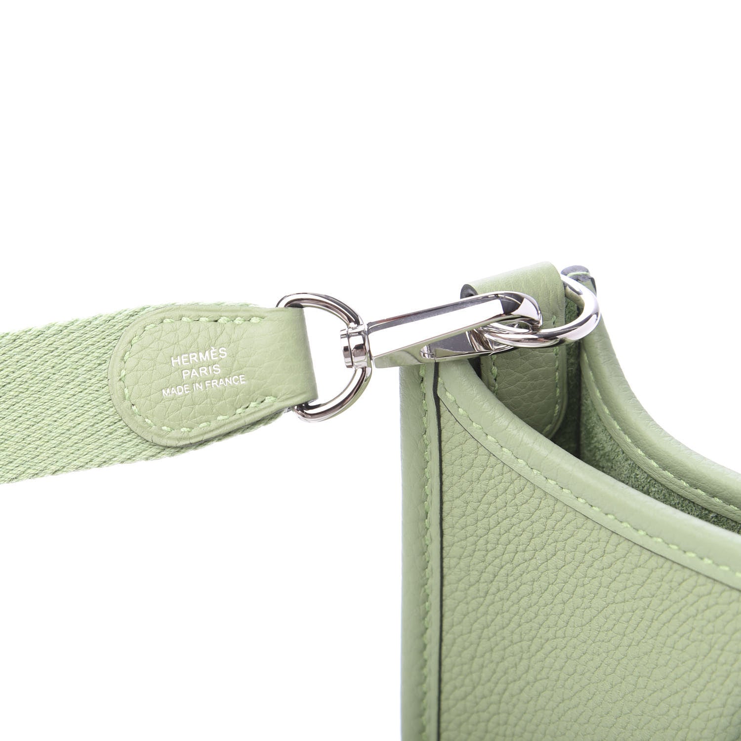 Hermes Taurillon Maurice Evelyne TPM Vert Criquet 8 of 10