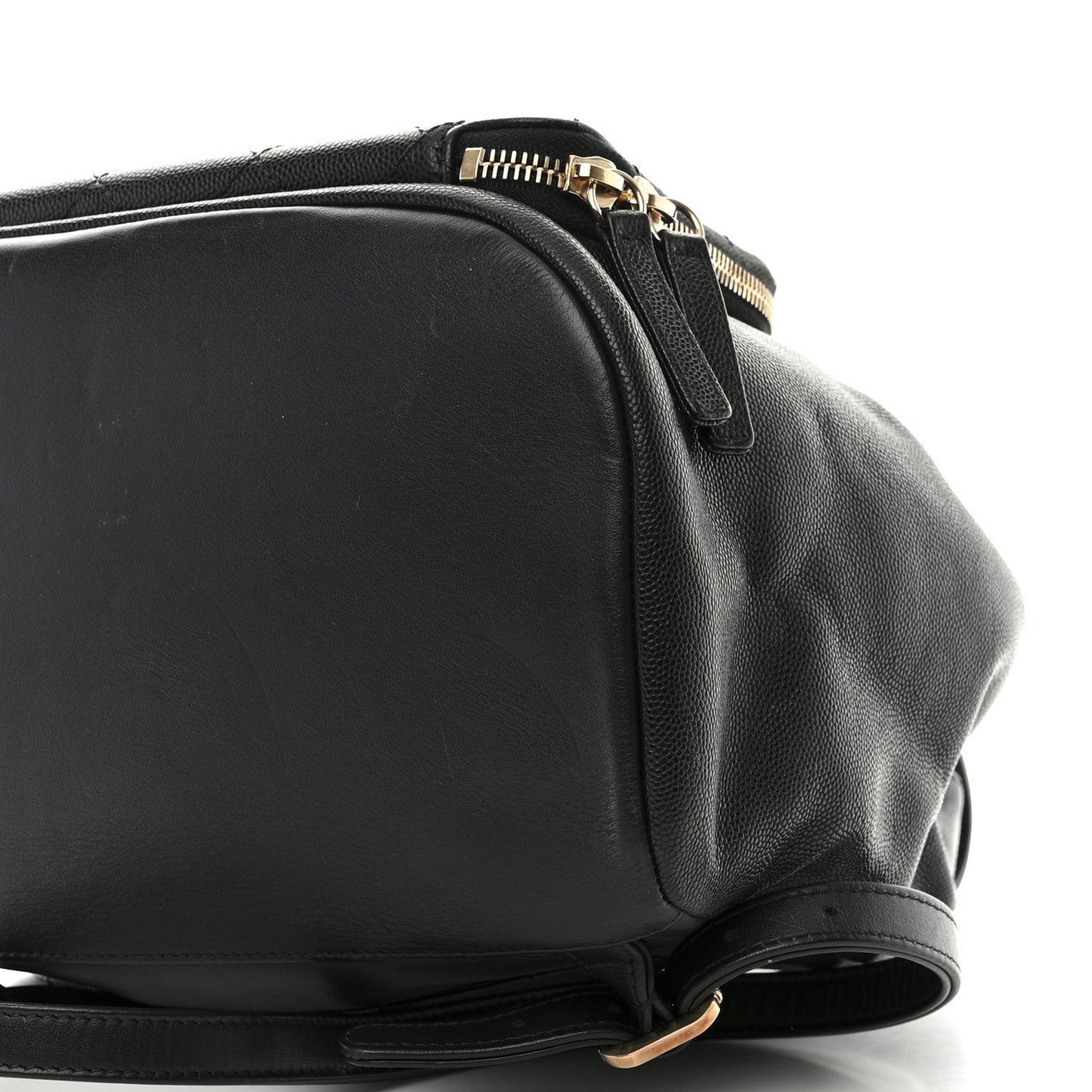 Caviar Quilted Business Affinity Backpack Black