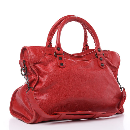 Balenciaga Agneau Classic Hardware City Rouge Cardinal 3 of 19