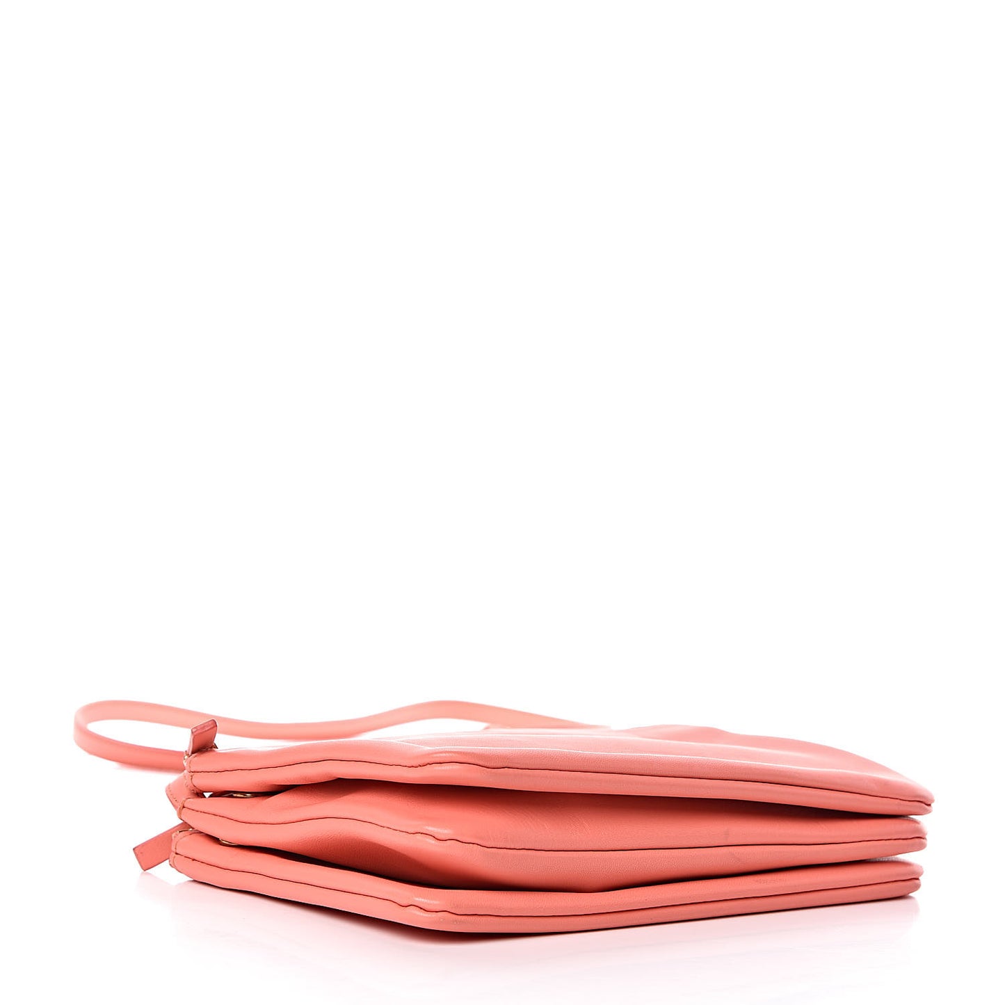 Lambskin Small Trio Crossbody Bag Lipstick