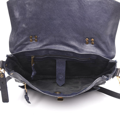 Proenza Schouler Lambskin Medium PS1 Satchel Navy 5 of 15