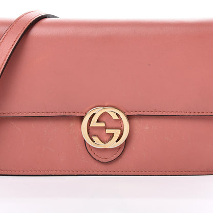 Gucci Moon Calfskin Icon Wallet Cameo Pink 12 of 17