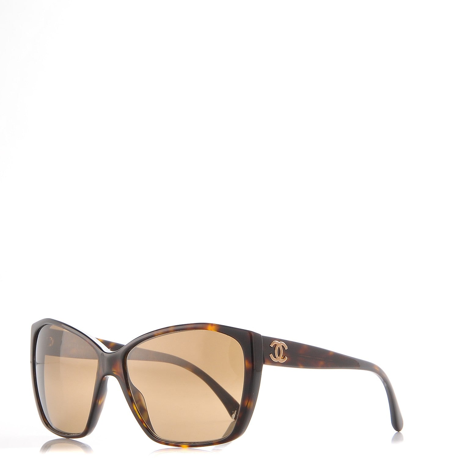 Chanel Acetate CC Sunglasses 5203 Tortoiseshell 1 of 7
