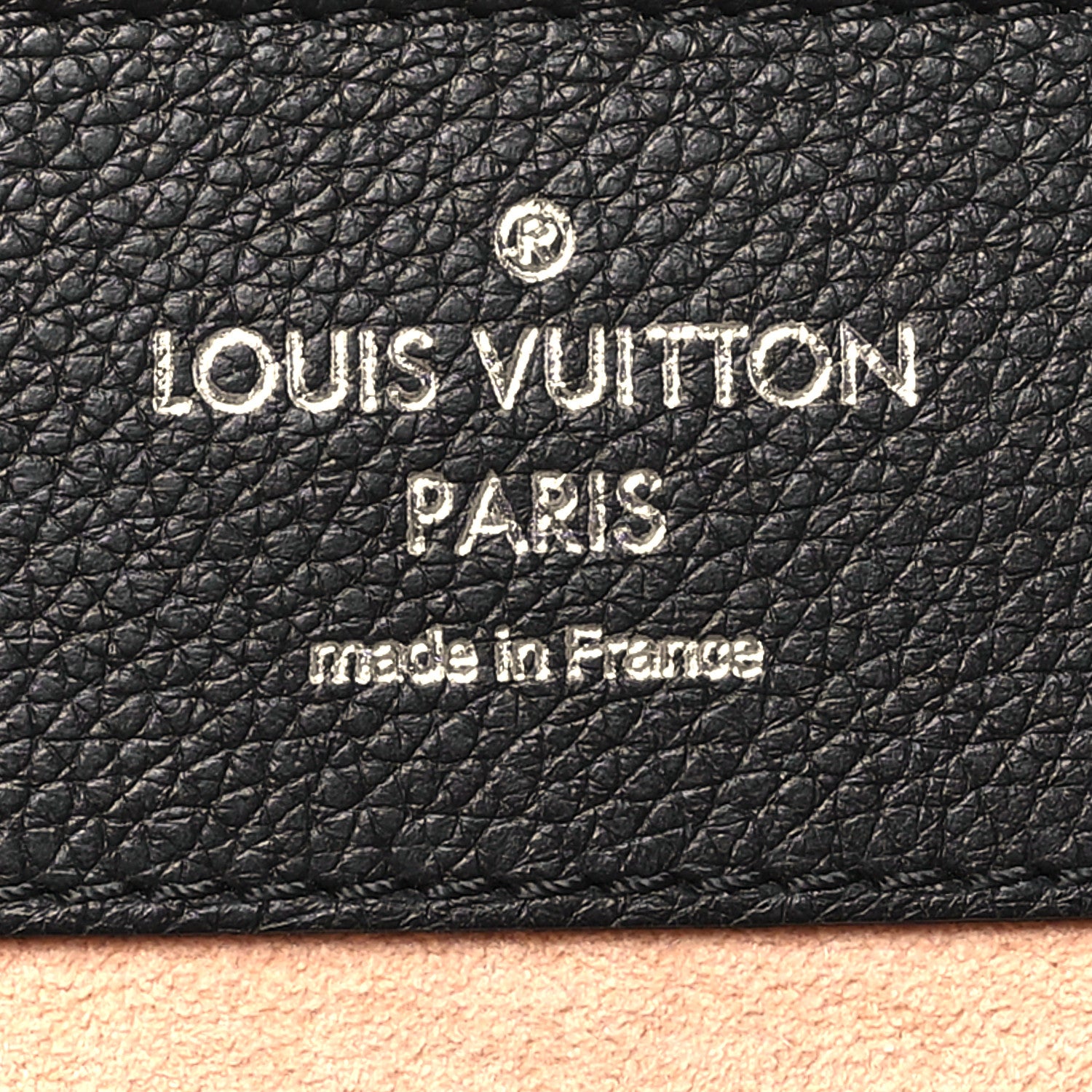 Louis Vuitton Calfskin Lockme Ever BB Black 6 of 9